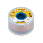 **Gootwick CP-20B Lehim Çekme Teli (30m / 2.0mm)** – **Etkili Lehim Temizleme Çözümü!** 🔧 🌟 **Geniş Çap:** 2.0 mm ile büyük alanlarda **etkili ve hızlı lehim çekme** sağlar. ⚡ **Yüksek Verimlilik:** Hızla eriyerek **fazla lehimi temizler** ve düzgün sonuçlar elde etmenizi sağlar. 🌍 **Çevre Dostu:** Kurşunsuz ve güvenli malzemelerle üretilmiştir. 💎 **Dayanıklı:** 30 metre uzunluğu ile uzun süreli ve verimli kullanım sunar. 🔧 **Kolay Uygulama:** **Geniş alanlarda kolay temizlik** sağlar, pratik kullanım için idealdir. 📦 **Gootwick CP-20B Lehim Çekme Teli ile lehim temizleme işlemlerinizi profesyonelce gerçekleştirin!**